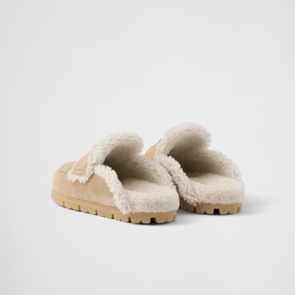 PRDA Shearling Slippers