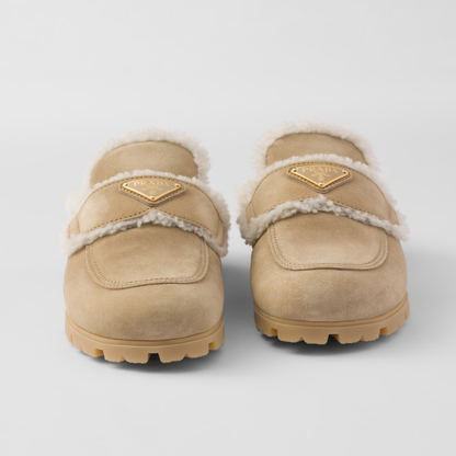 PRDA Shearling Slippers