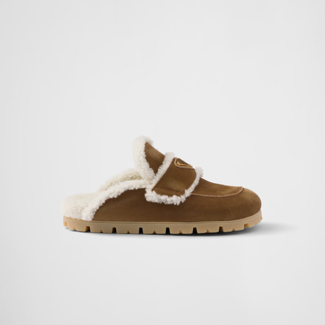 PRDA Shearling Slippers
