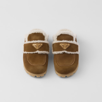 PRDA Shearling Slippers