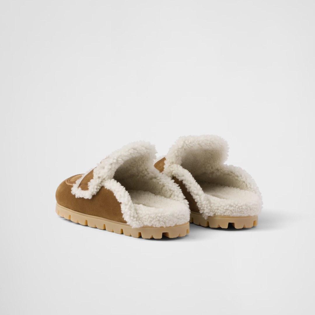 PRDA Shearling Slippers