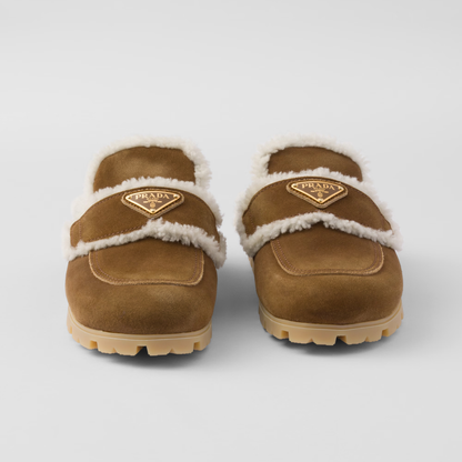 PRDA Shearling Slippers