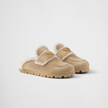 PRDA Shearling Slippers