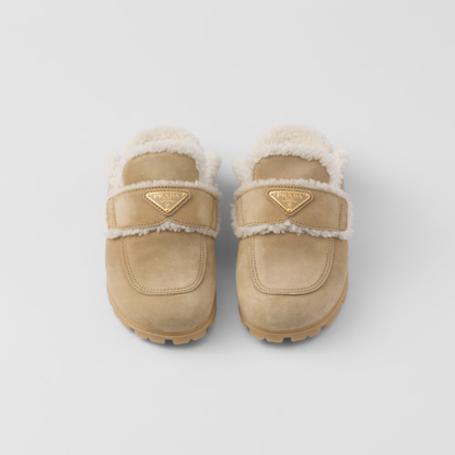 PRDA Shearling Slippers